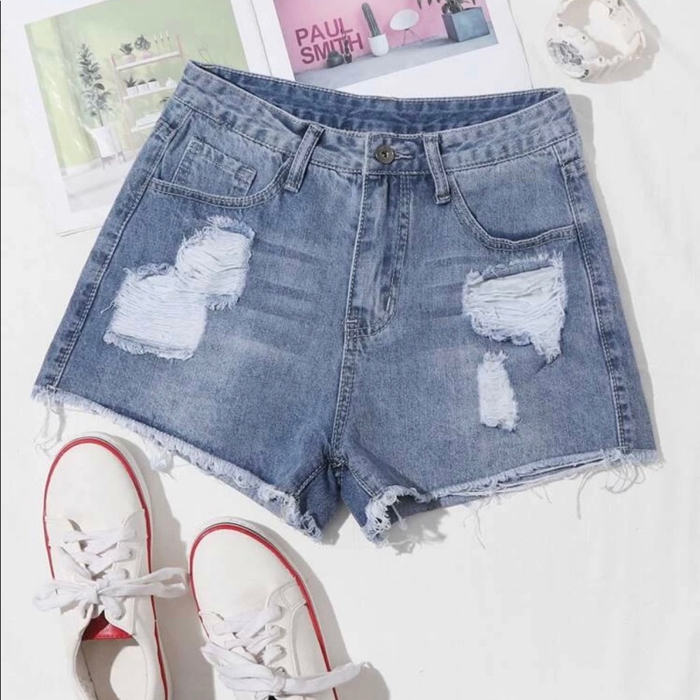 Women’s denim jean shorts cutoffs NWT